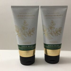 One (1) BBW Bath & Body Works Aromatherapy Stress Relief Foot care ONE(1)